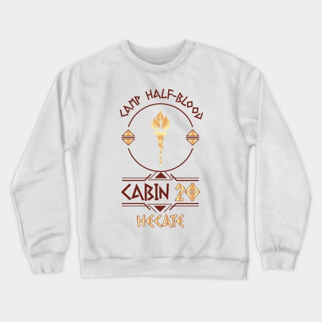 Cabin #20 in Camp Half Blood, Child of Hecate – Percy Jackson inspired design Crewneck Sweatshirt by NxtArt